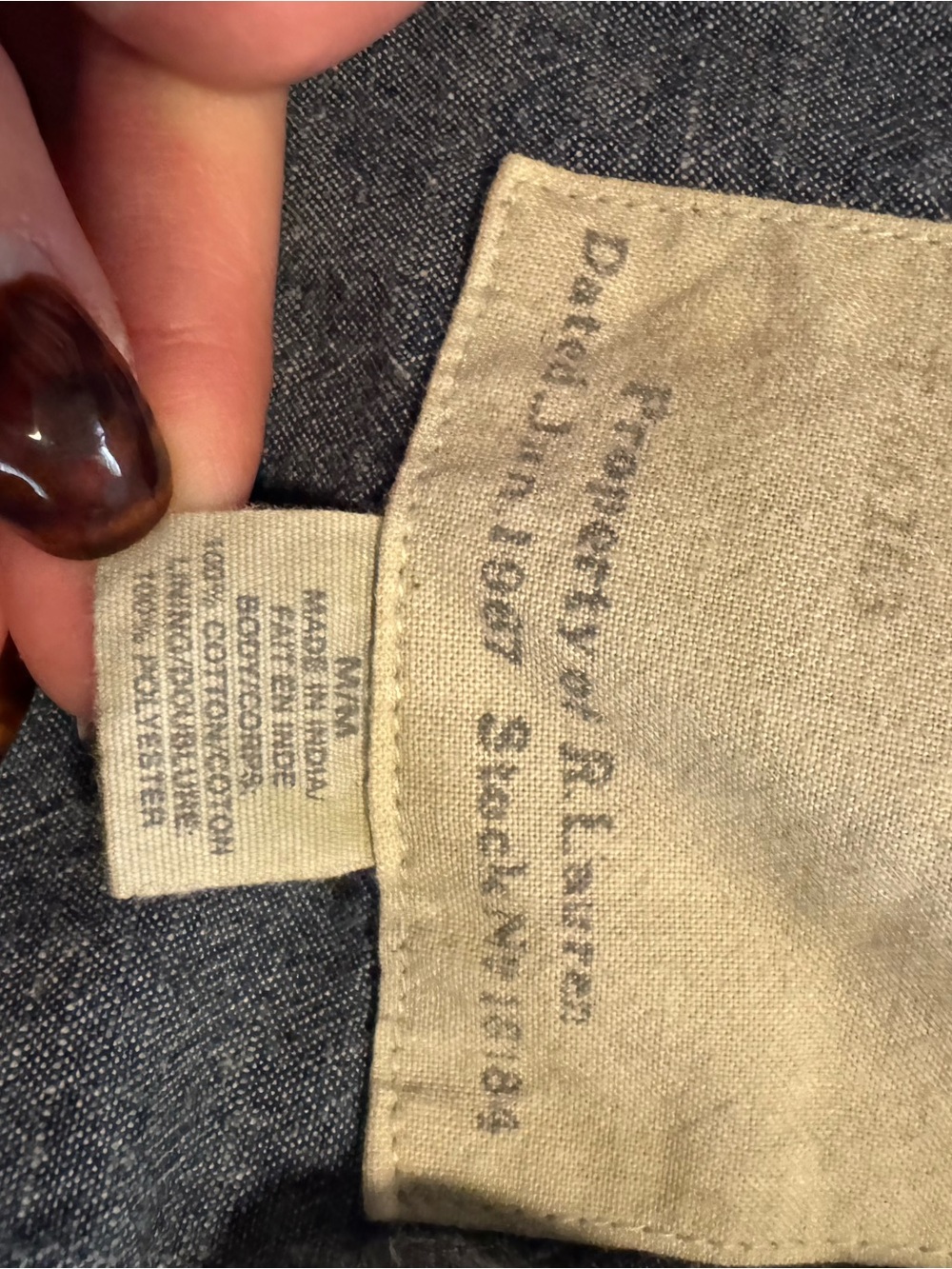Denim & Supply Ralph Lauren Plaid Patchwork Jacket - Picture 5 of 5